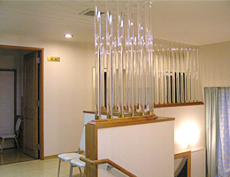 洋室の入り口前